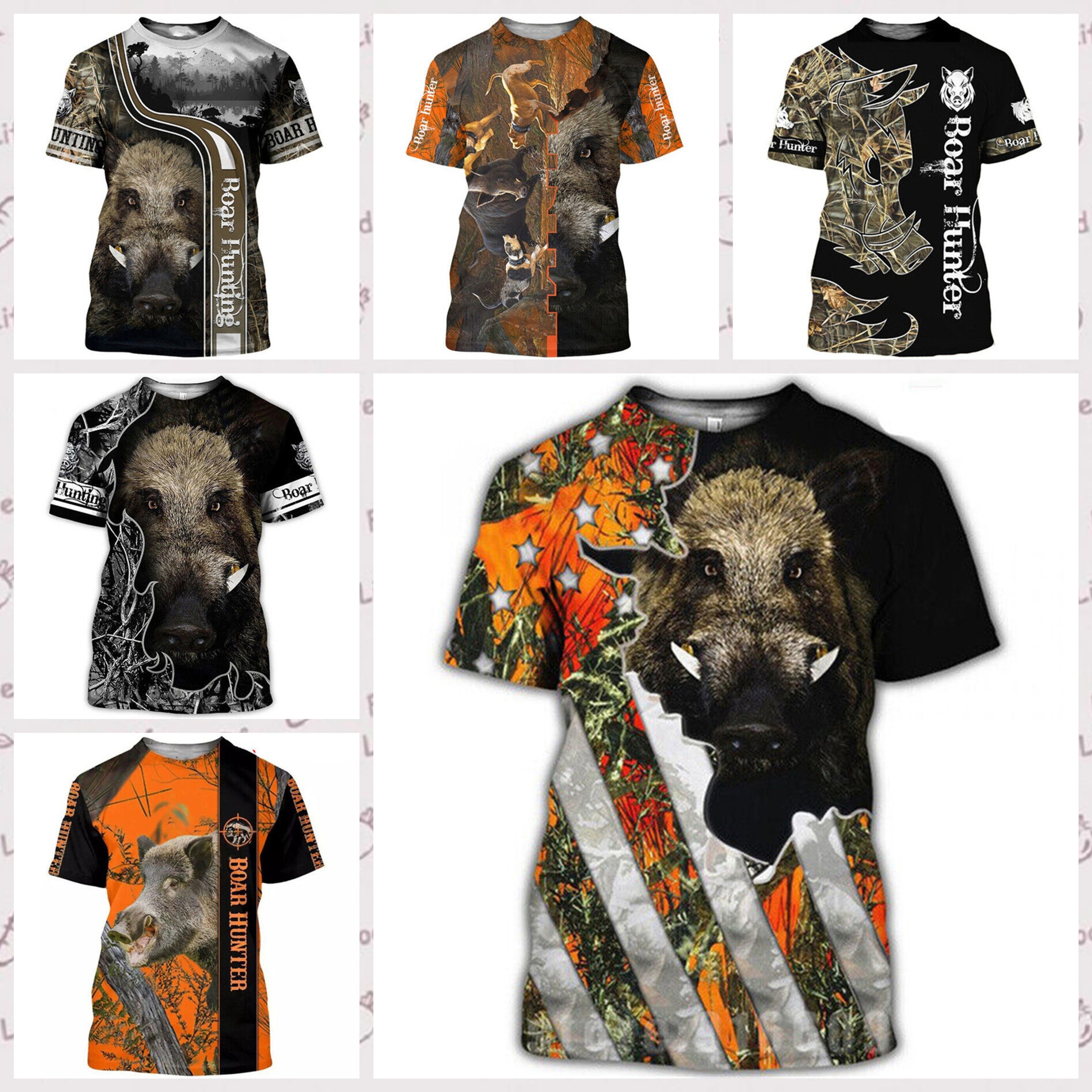 Wildman Hunting & Outdoor Reviews - Camo Hunting Animals Wild Boar Men