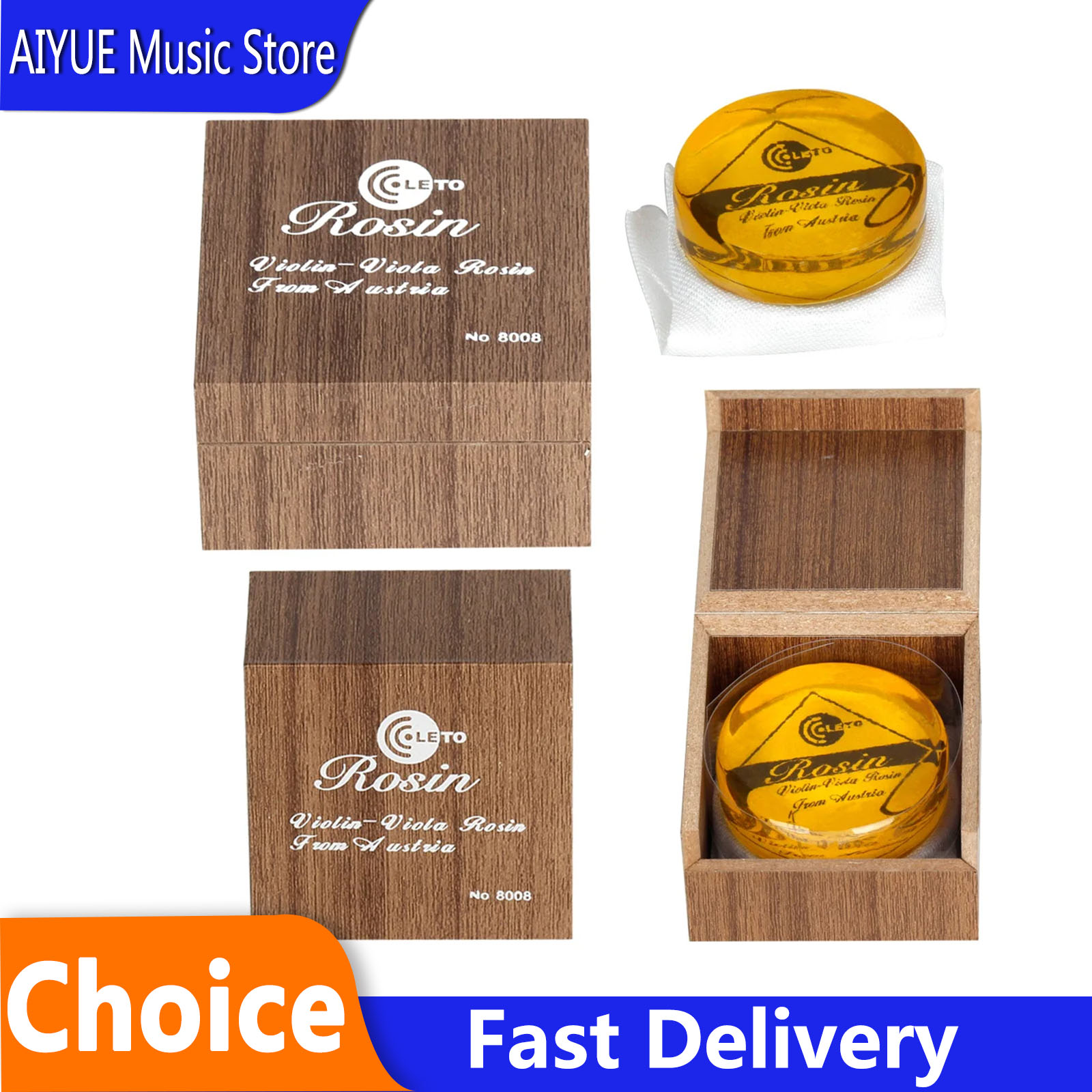 Bow Stringer Tool - LETO Violin Resin Rosin 8008 Violin