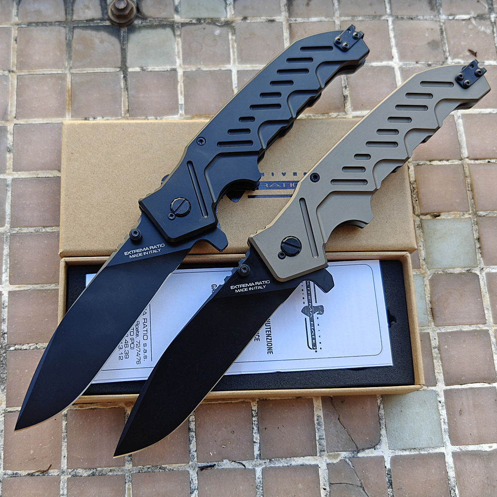 Knife Hunting Fixed Blade - JUFULE GLAUCA G1 Folding Knife Aluminum
