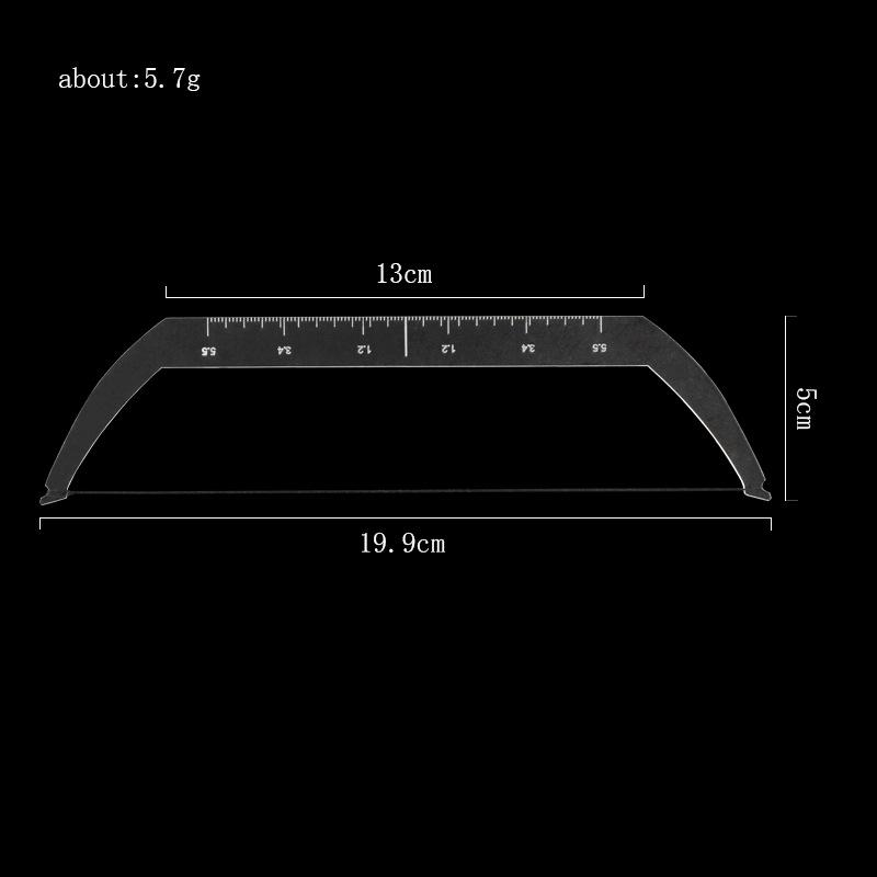 Bow Stringer Tool - 〔HBA16〕Microblading Eyebrow Mapping Ruler Permanent Makeup