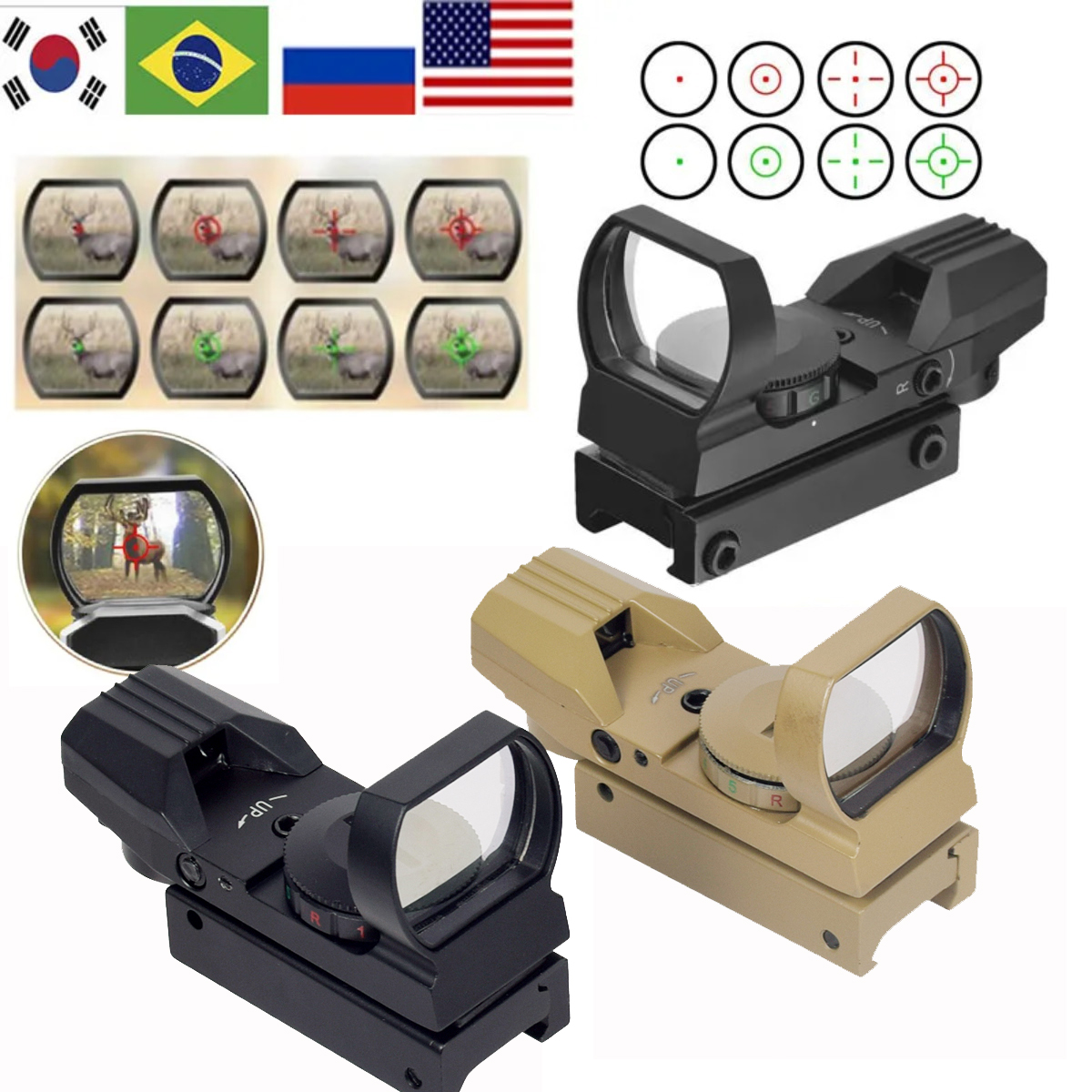Tactical Riflescope 20mm Picti – обзор и цена Crossbow Scope Sight