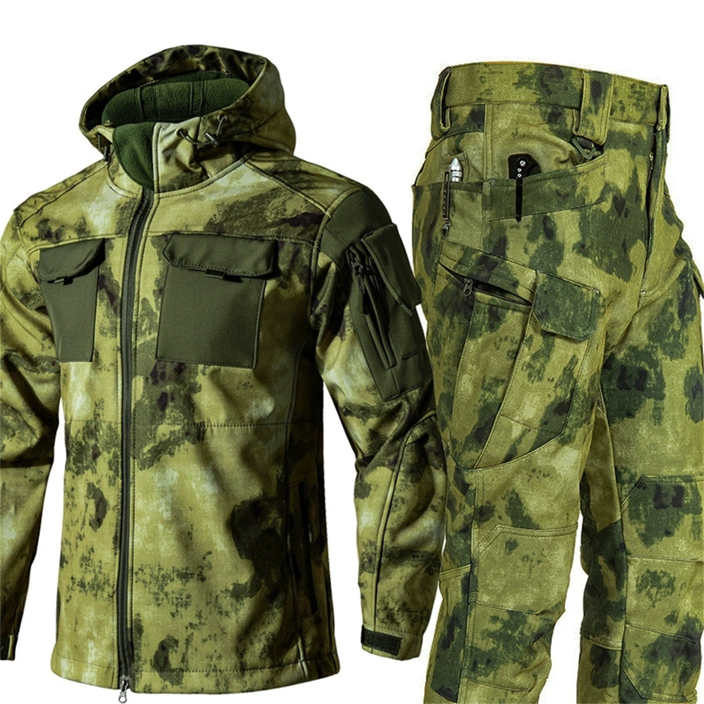 Winter Outdoor Thermal Soft Sh – обзор и цена Outdoor Hunting Coat