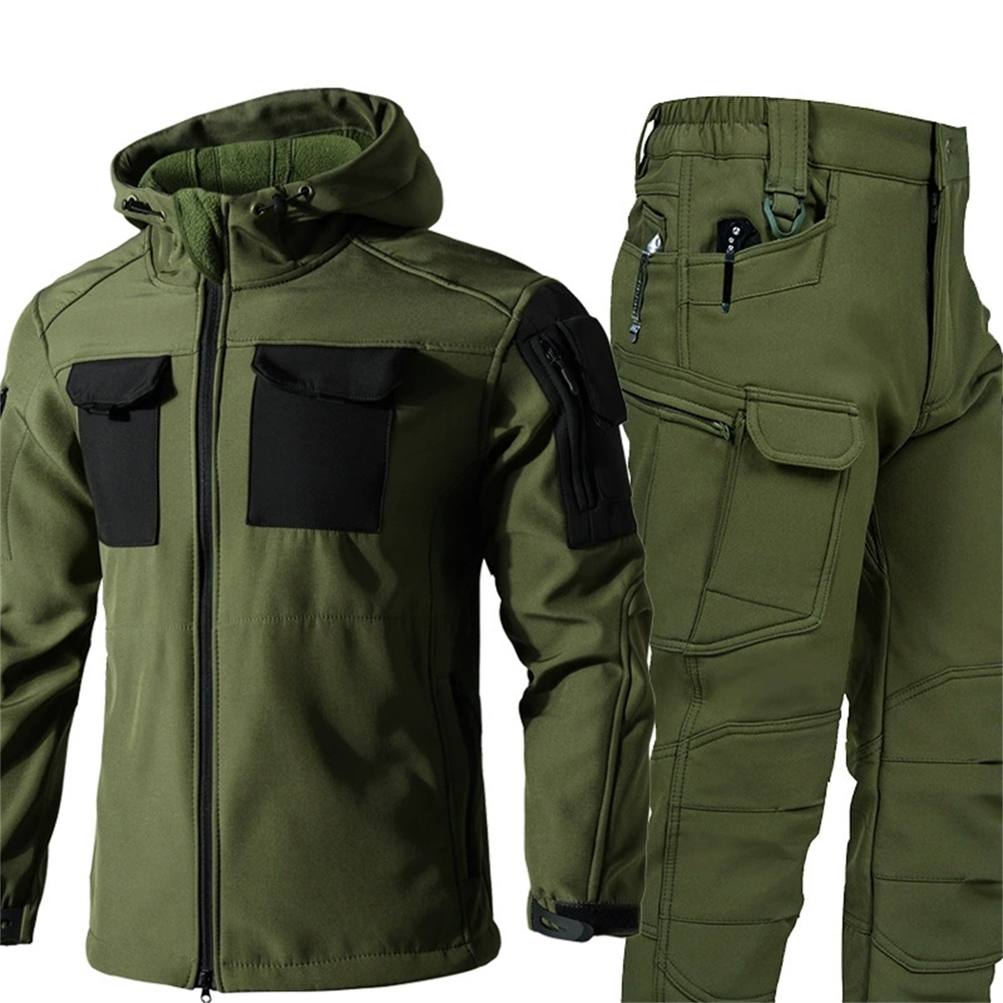 Winter Outdoor Thermal Soft Sh – обзор и цена Outdoor Hunting Coat
