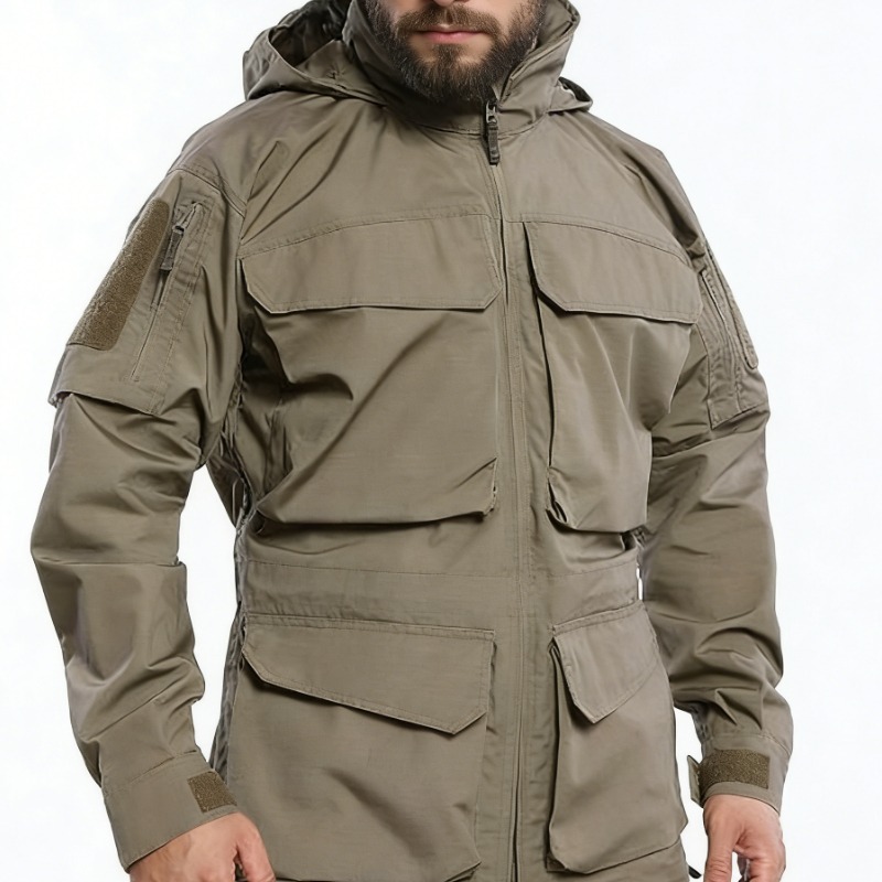 Men's Tactical Jacket Loose Ca – обзор и цена Outdoor Hunting Coat