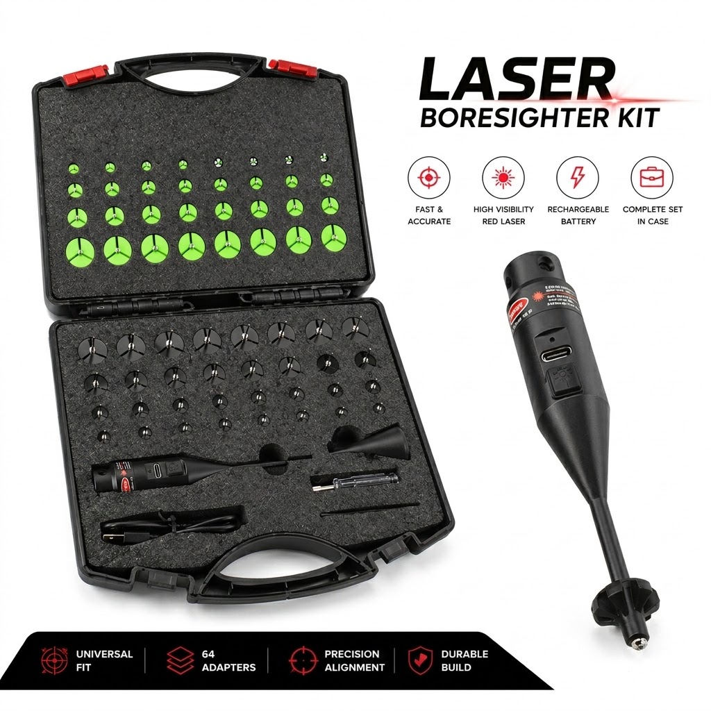 Laser Boresigher 64 Adapters K – обзор и цена Laser Boresighter Kit