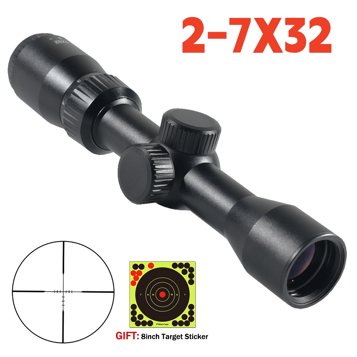 Hunting Tactical Scope 2-7x32  – обзор и цена Crossbow Scope Sight