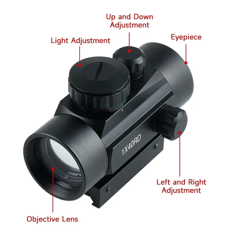Tactical 1X22X33 Red Dot Sight – обзор и цена Crossbow Scope Sight