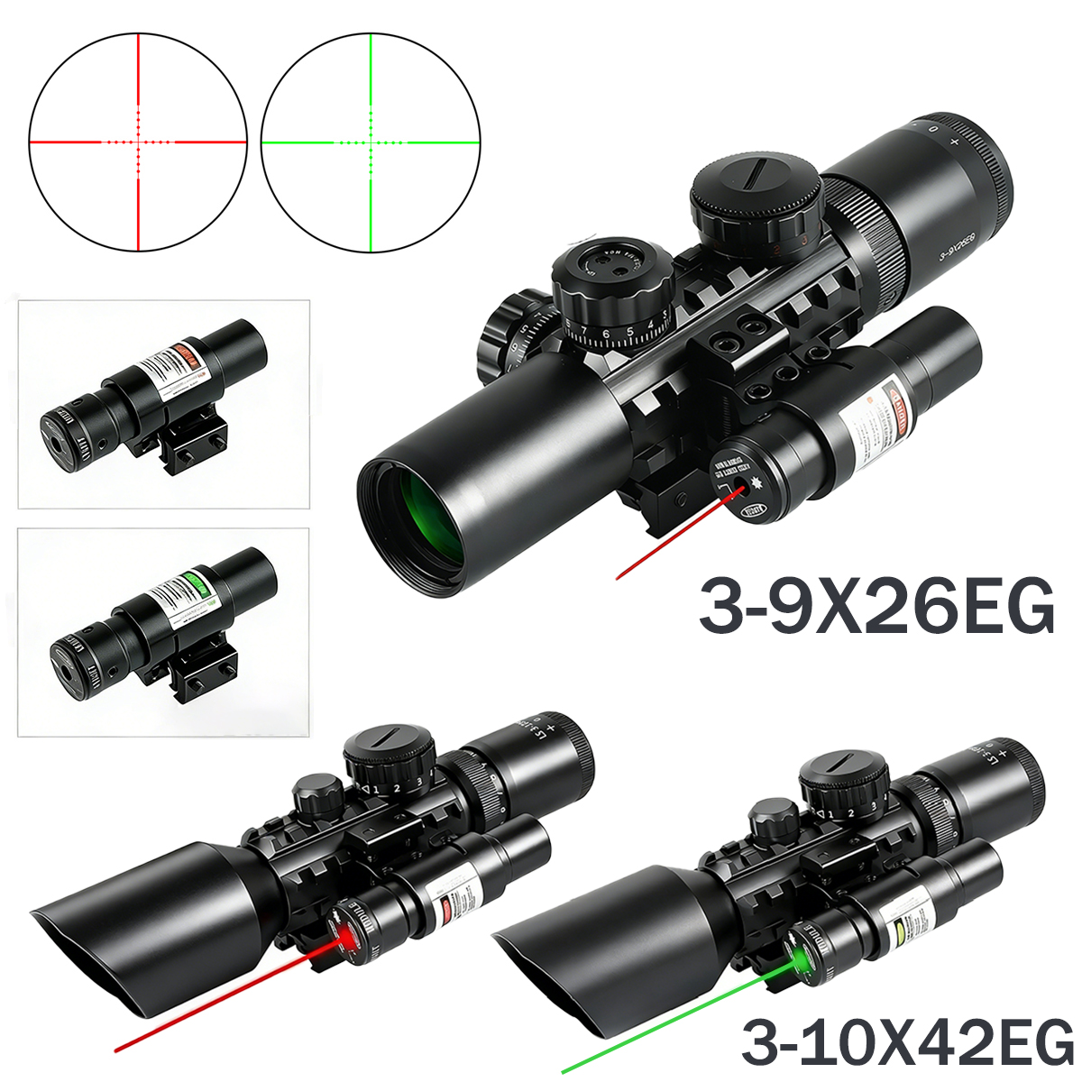 Tactical 3-9X26EG 3-10X42E Rif – обзор и цена Crossbow Scope Sight