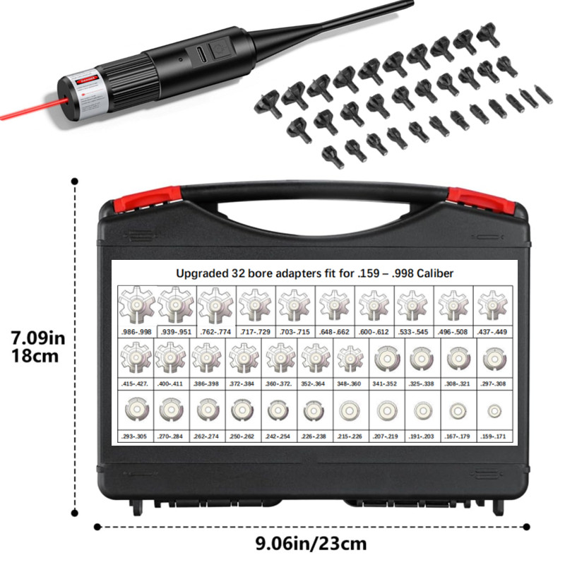Rechargeable Laser Boresigher  – обзор и цена Laser Boresighter Kit