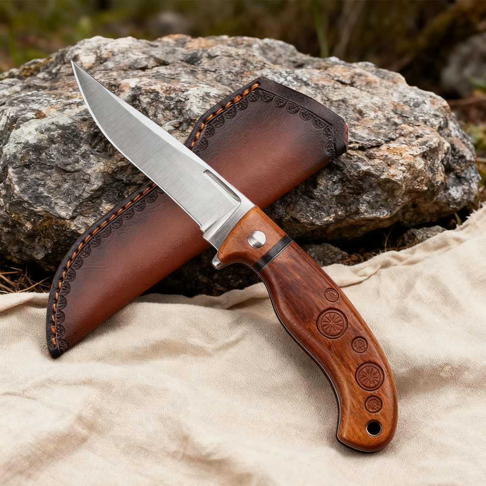 22cm Fixed Blade Knife Scabbar – обзор и цена Knife Hunting Fixed Blade