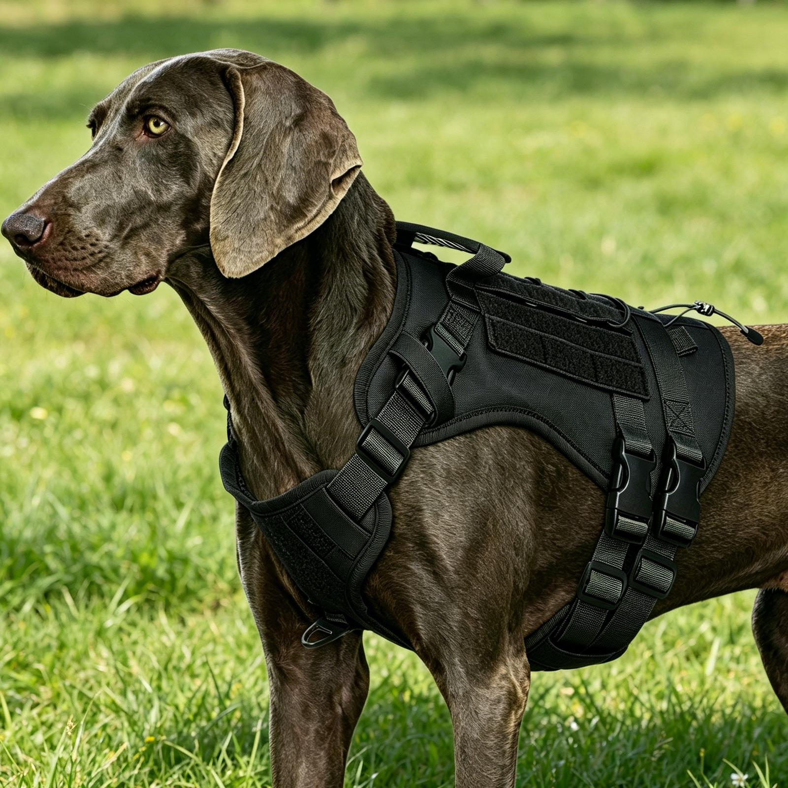 No Pull Dog Harness Adjustable – обзор и цена Outdoor Hunting Dog Collar