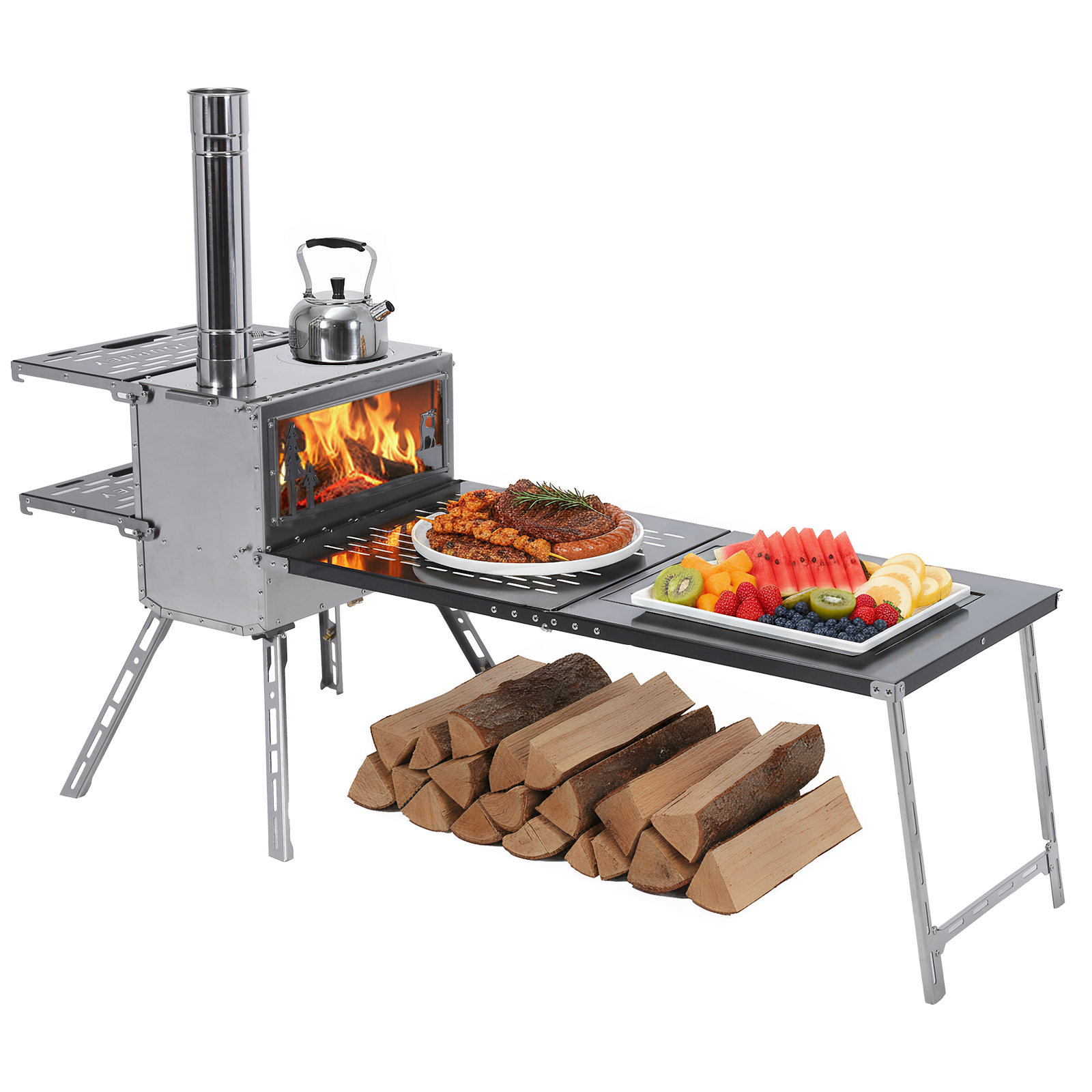 Portable  Stoves with Oven & C – обзор и цена Outdoor Hunting Table