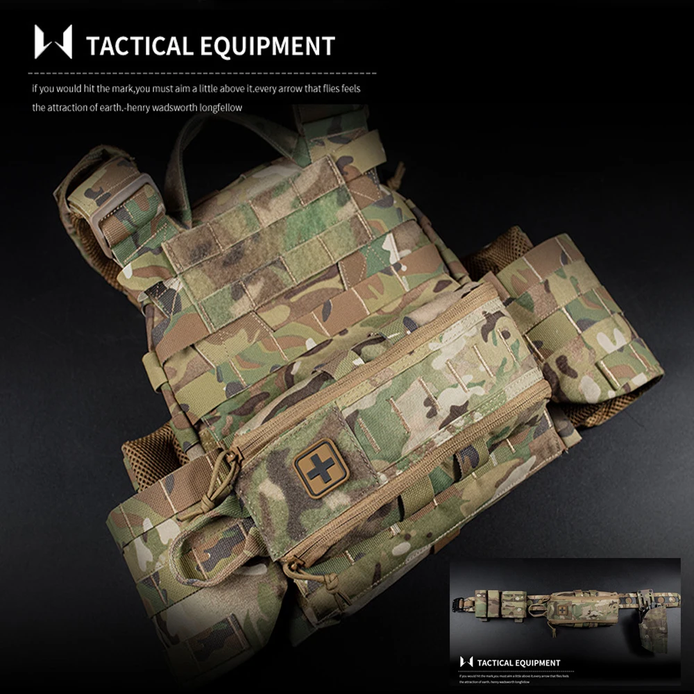Camping First Aid Kit MOLLE Wa – обзор и цена Outdoor Hunting Fabric