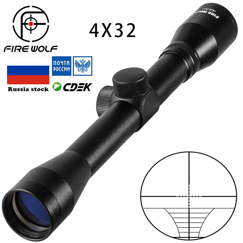 FIRE WOLF 4X32 Bow Cross Tacti – обзор и цена Crossbow Scope Sight