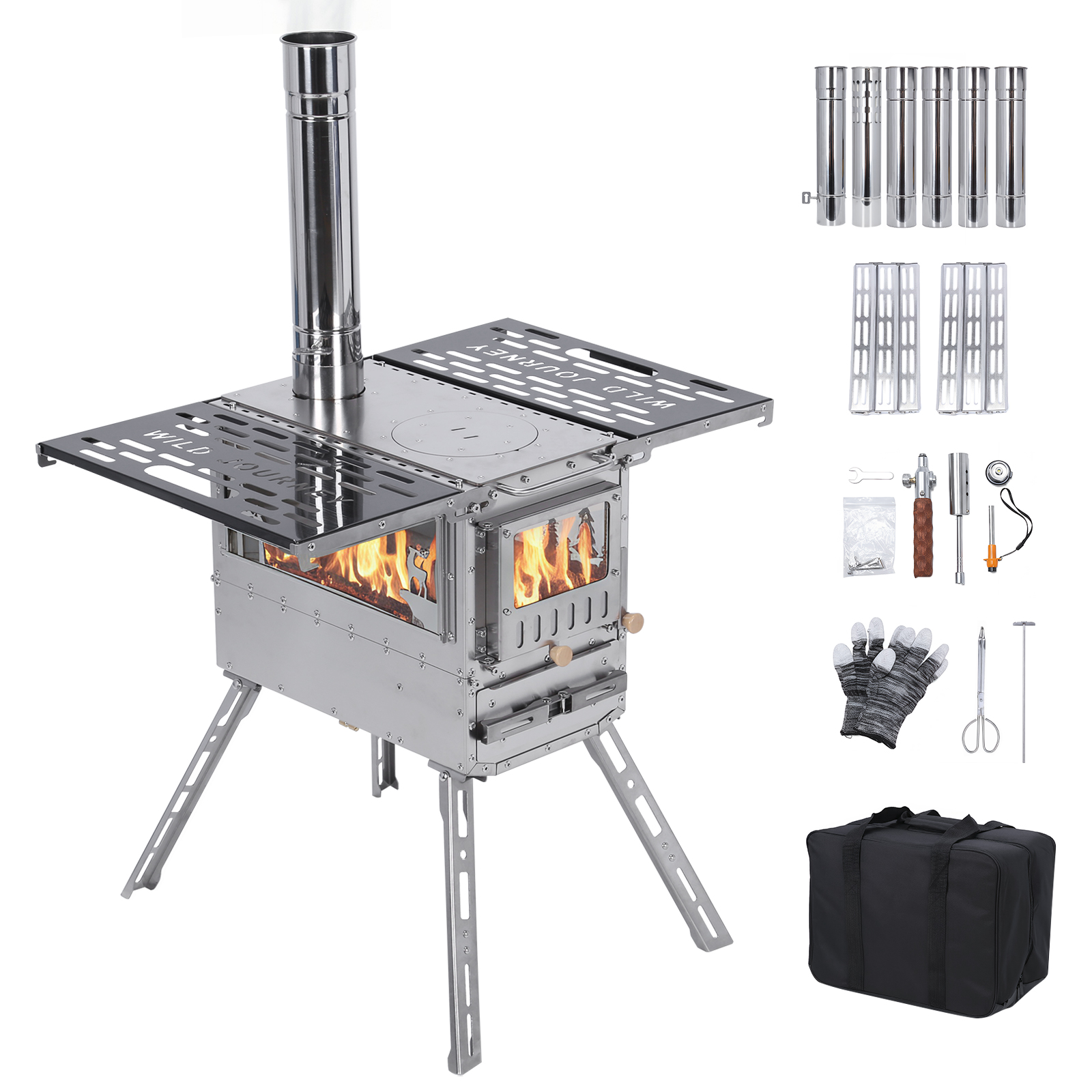 Camping Stove with Oven & Camp – обзор и цена Outdoor Hunting Table