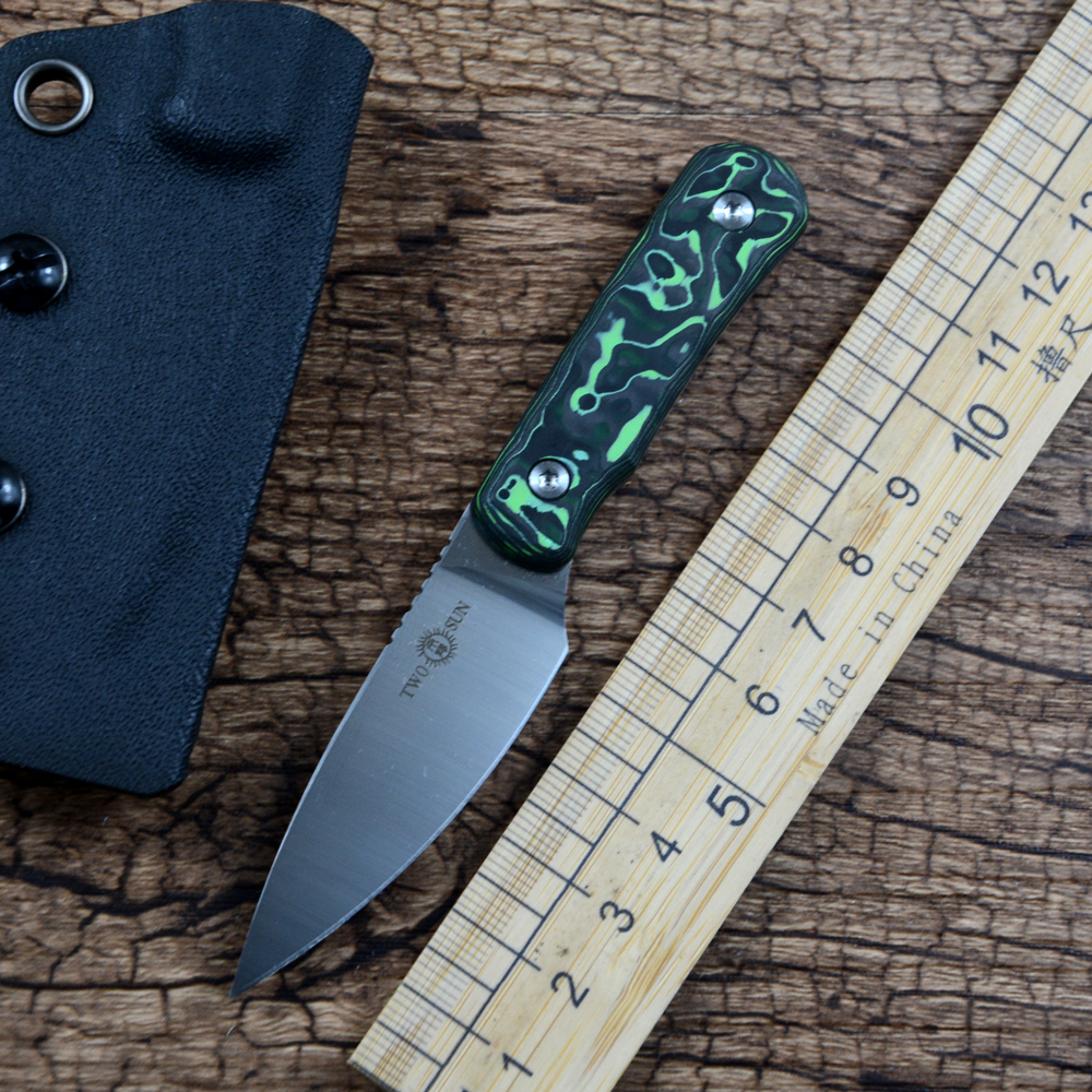 TWOSUN TS150 Fixed Knife M390  – обзор и цена Knife Hunting Fixed Blade