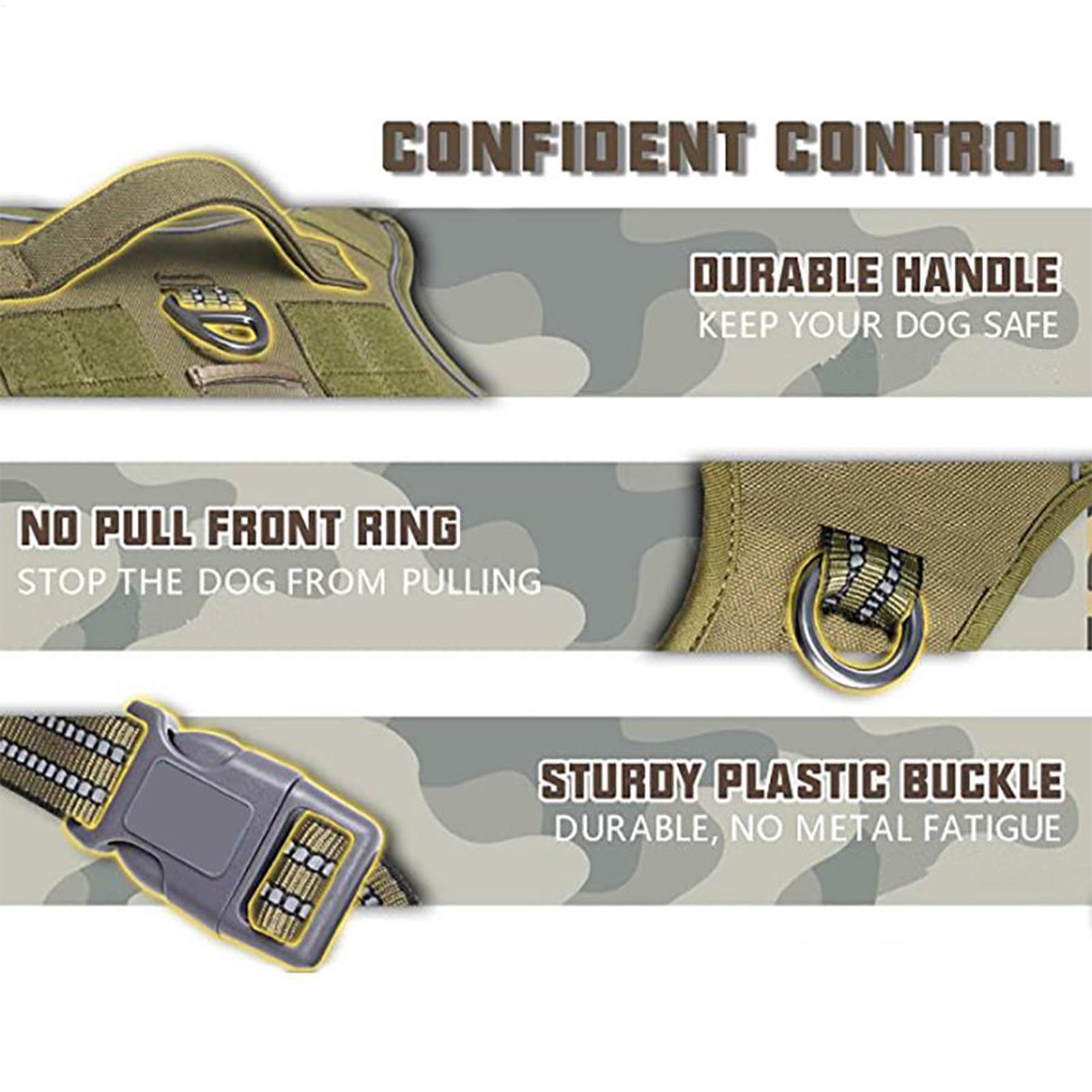 Heavy Duty Dog Harness No Pull – обзор и цена Outdoor Hunting Dog Collar