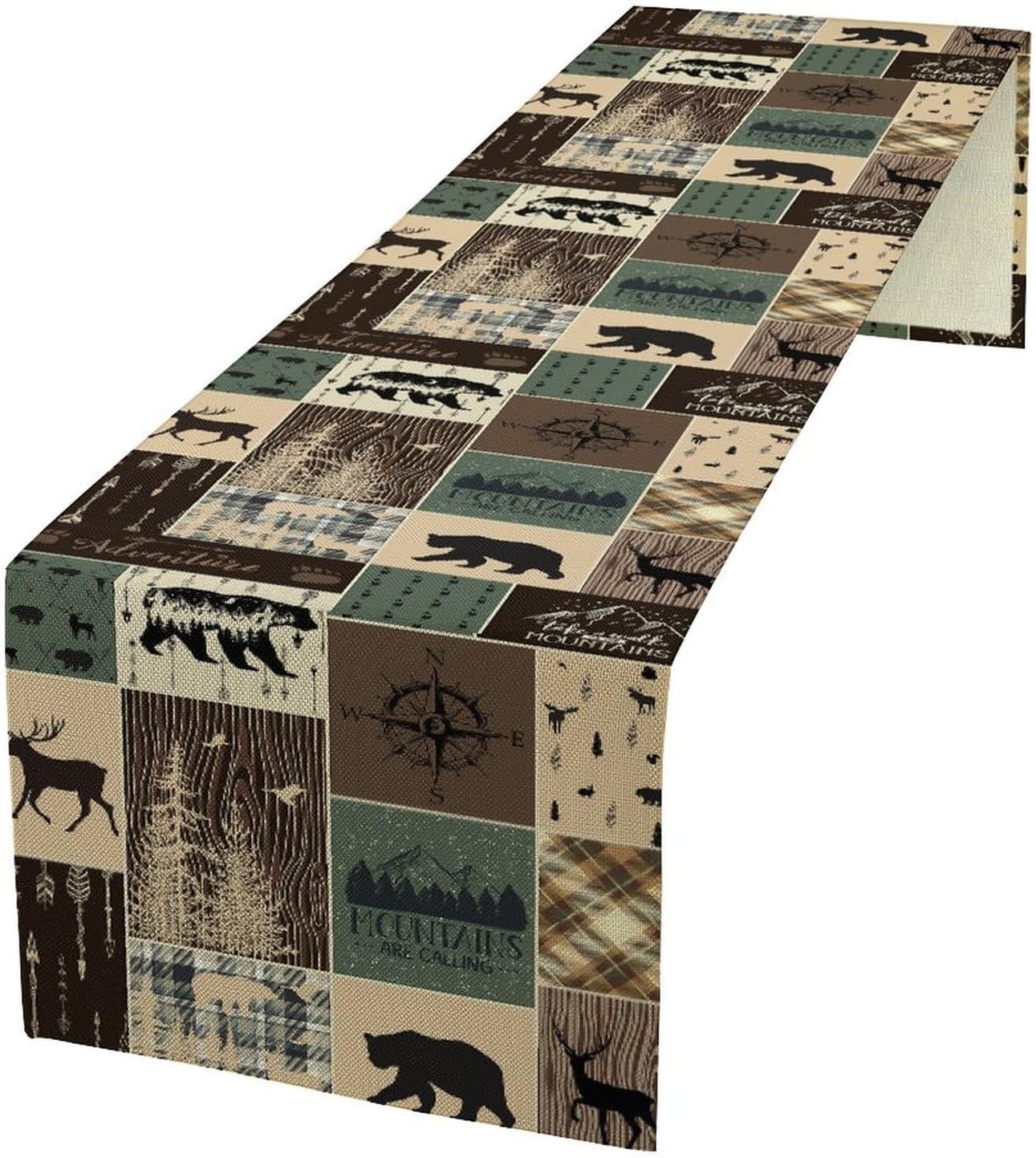 Rustic Farmhouse Deer Bear Tab – обзор и цена Outdoor Hunting Table