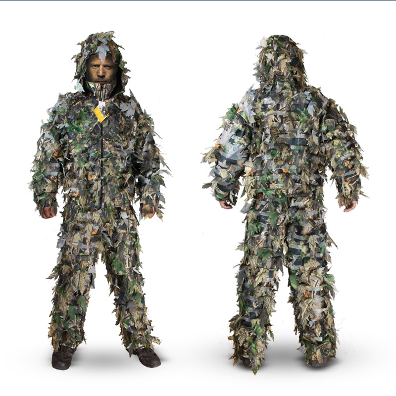 Tactical 3D Leafy Camo Ghillie – обзор и цена Hunting Outdoor Jacket