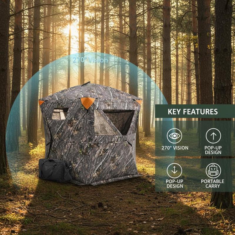 Ground Hunting Tent 60x60x66 I – обзор и цена Outdoor Hunting Fabric
