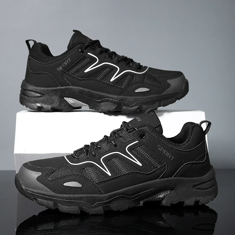 Men's Lace Up Platform Hiking  – обзор и цена Outdoor Hunting Fabric