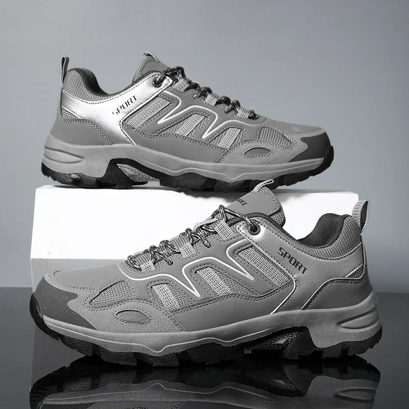 Men's Lace Up Platform Hiking  – обзор и цена Outdoor Hunting Fabric