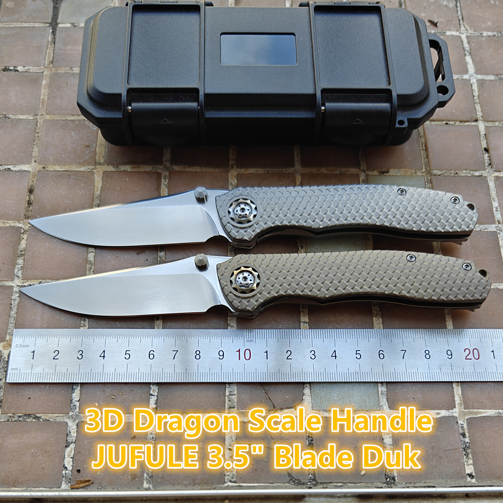JUFULE New DUK Dragon Scale Co – обзор и цена Knife Hunting Fixed Blade